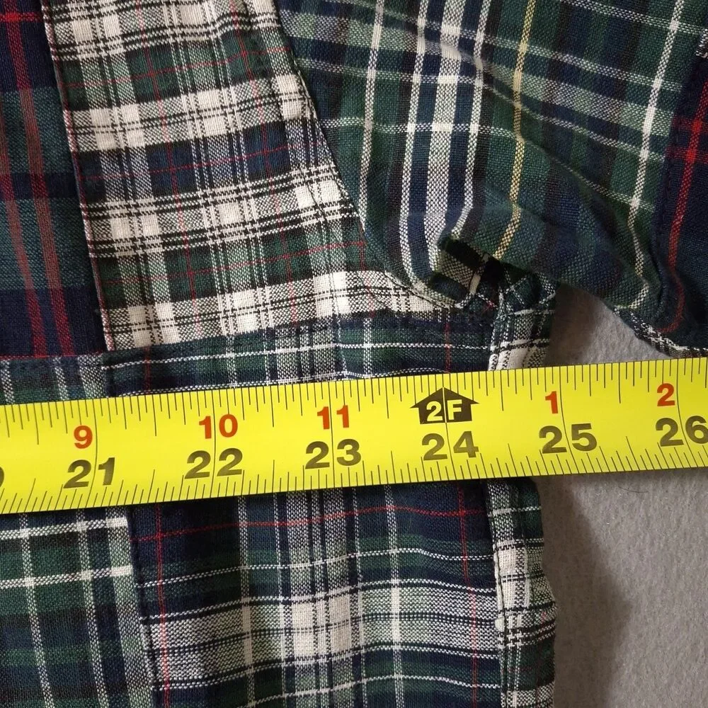 Flying Scotsman Collection Shirt Men’s Large Quit Patchwork Boho Color Block - Picture 6 of 6
